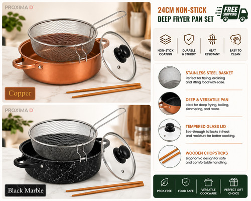 Non stick chip - , pan