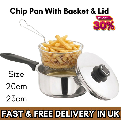 23cm chip pan - 23cm,