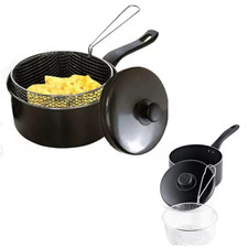 20cm Chip Pan with Lid & Wire