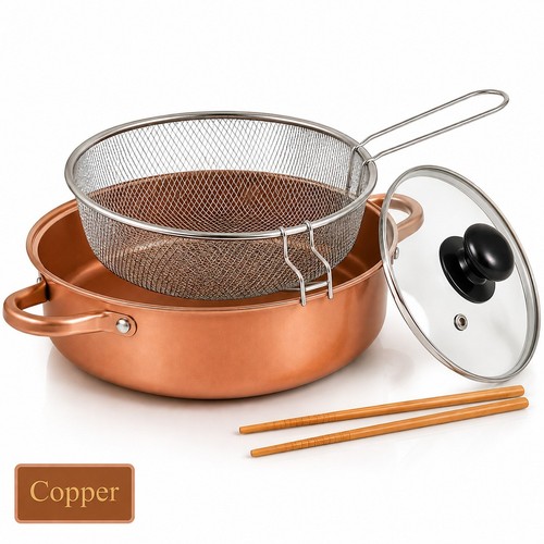 Non stick chip - pan, fat