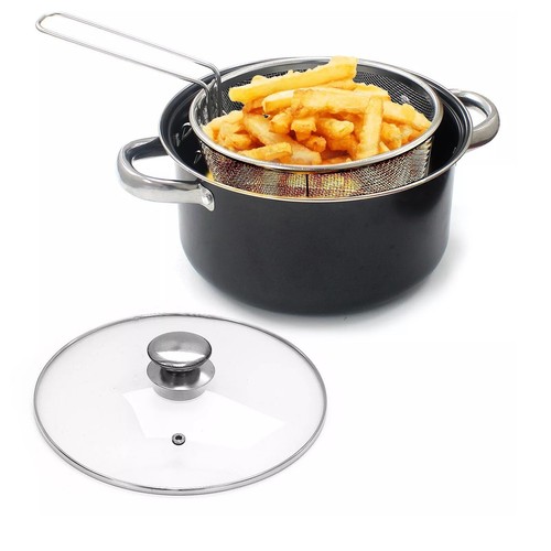 Non stick chip pan - non, fat