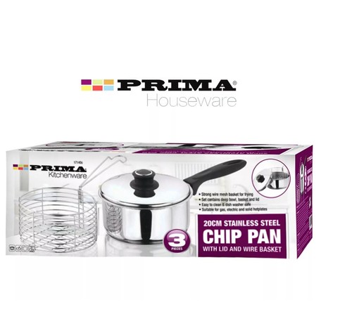 Deep fryer set - deep, 3pc