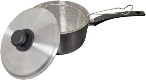 3pc steel deep frying chip - frying, pan