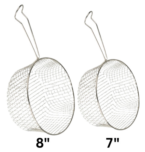 Chip pan frying - frying, mesh