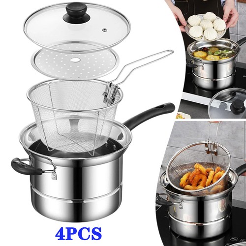 Non stick chip pan - pan, deep