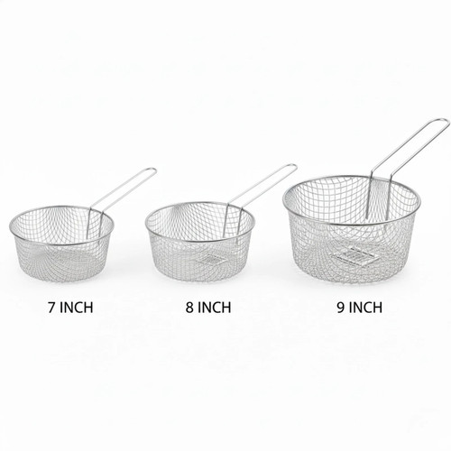 Chip pan fryer baskets - pan,
