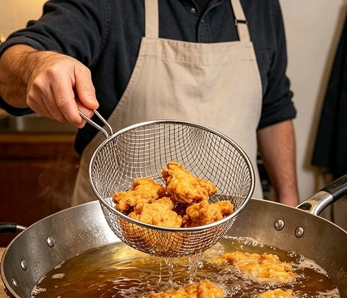 Inch chip frying - chip,