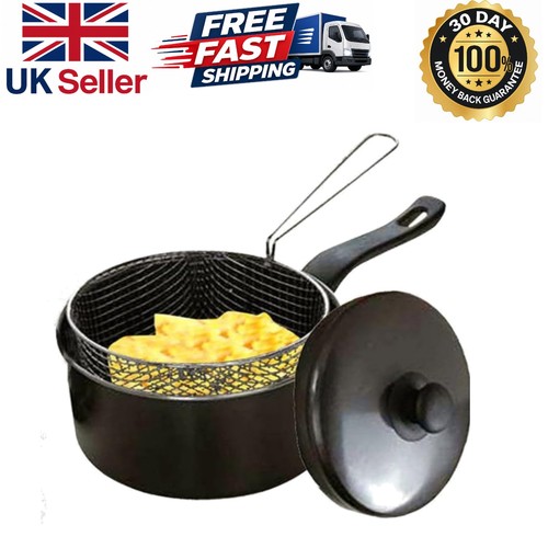 20cm chip pan with lid - chip,