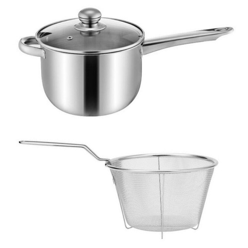 Large 18cm stainless - large,