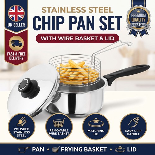 Chip pan 20cm - chip, steel