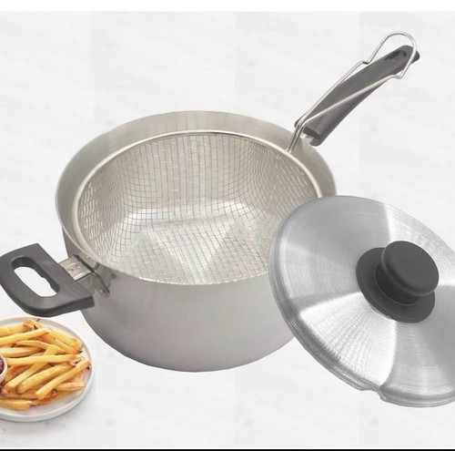 22cm silver non stick - chip, pan